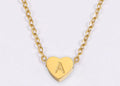 Initial Heart Necklace