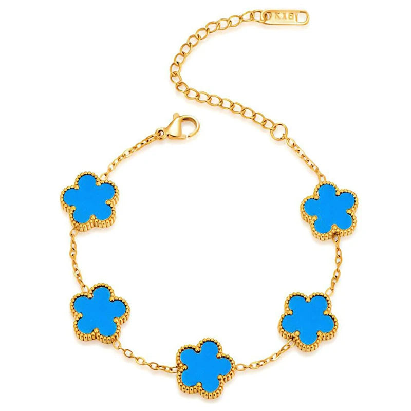 Five Leaf Necklace