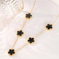 Five Leaf Necklace