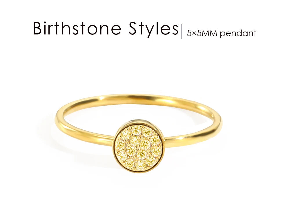 Birthstone Ring