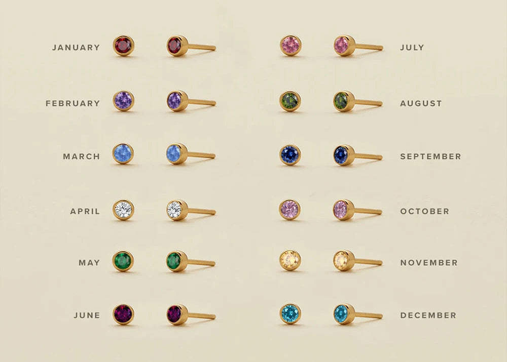 Birthstone Earrings