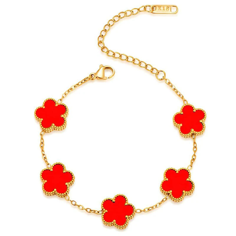 Five Leaf Necklace