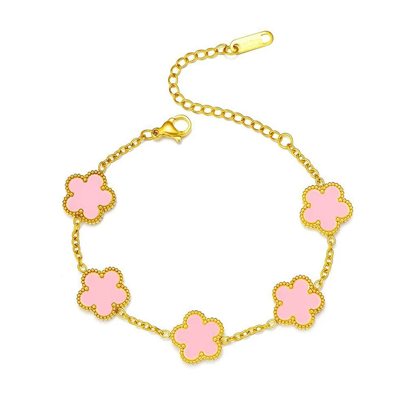 Five Leaf Necklace