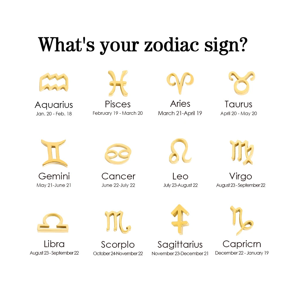 Zodiac Sign Necklace