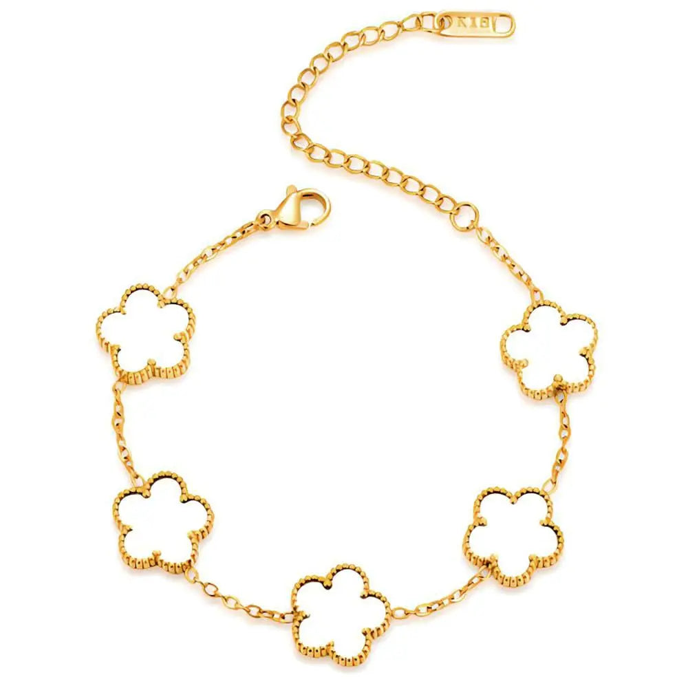 Five Leaf Necklace